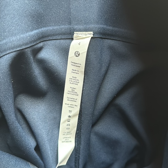 Navy Smooth Fit Pants - Picture 8 of 10